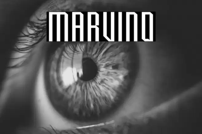 Marvino Font examples