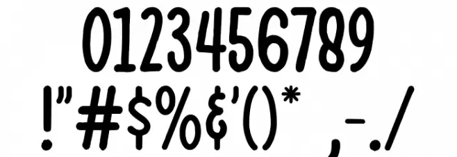 Marviona Schriftart Anderer Schreiben