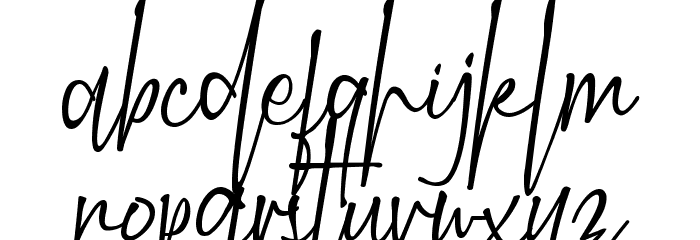 Marwah Signature DEMO [Personal Font LOWERCASE