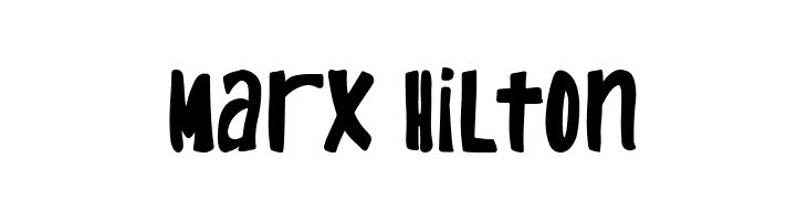 Marx Hilton  baixar fontes gratis