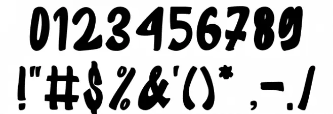 Marx Hilton फ़ॉन्ट अन्य घर का काम