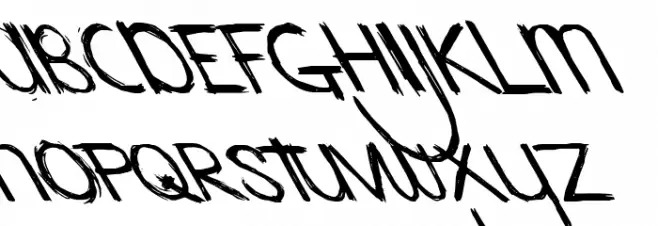 Mary Ate A Little Lamb Italic Left Font Litere mari