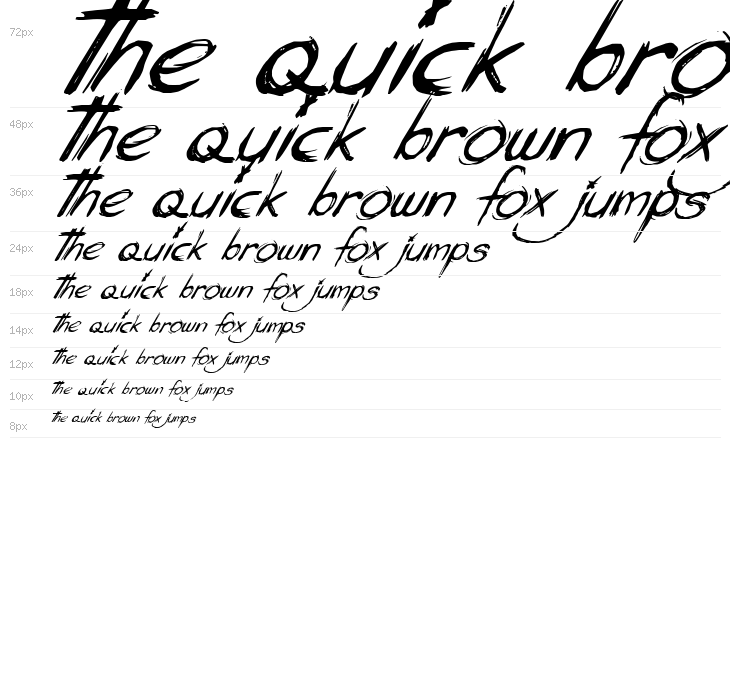 Mary Ate A Little Lamb Italic Waterfall