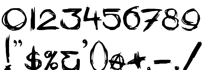 Mary Ate A Little Lamb Font OTHER CHARS