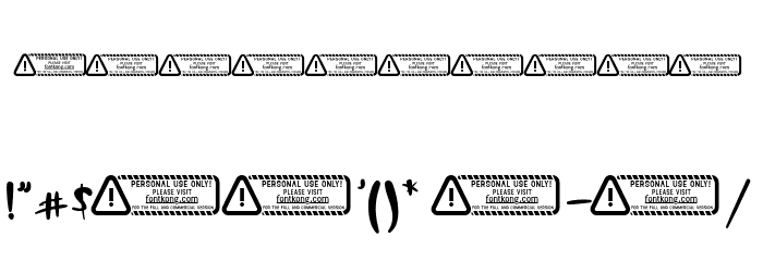 Mary Boyd Font OTHER CHARS