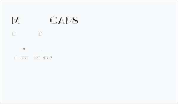 Mary [CAPS] Business Card