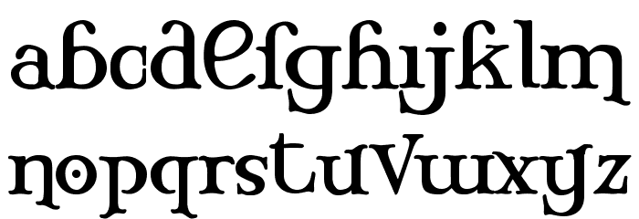 Mary Jane Alternate Font LOWERCASE