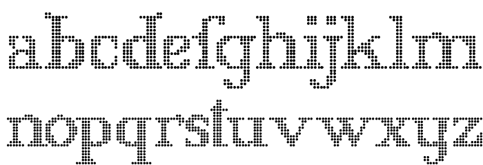 Mary Jane Olyff Schriftart Kleinbuchstaben
