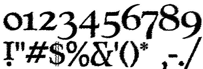 Mary Jane Windlin Font OTHER CHARS