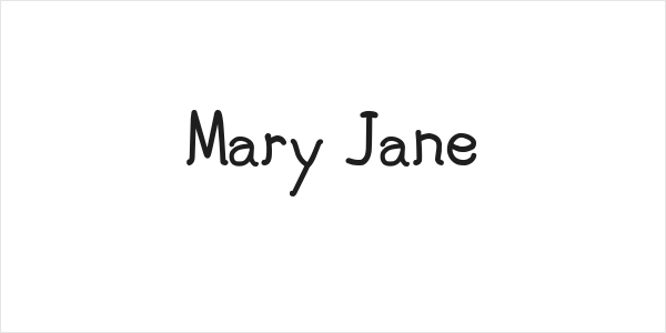 Mary Jane Logo