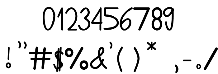 Mary Quincy Font OTHER CHARS