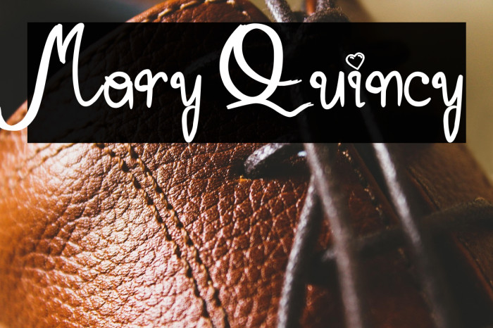 Mary Quincy Example 3