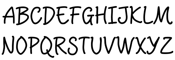 Marya Angelic Font UPPERCASE