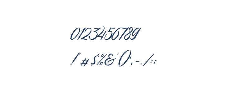 MaryathaDemo-Regular Other Characters