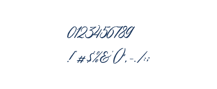 MaryathaDemo-Regular Other Characters