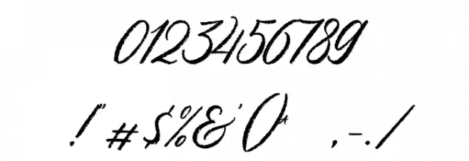 MaryathaDemo-Regular Font OTHER CHARS