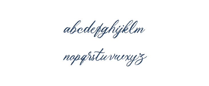 MaryathaDemo-Regular Lowercase