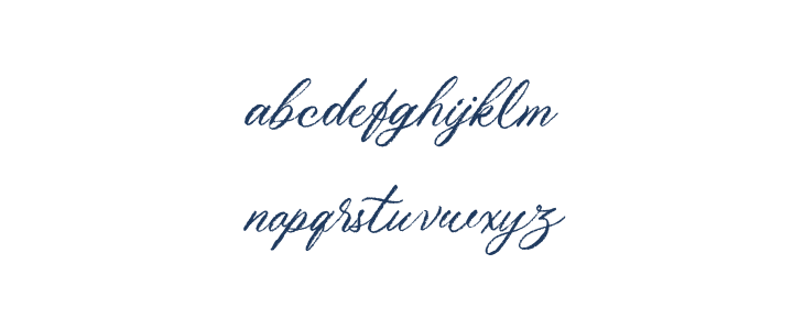 MaryathaDemo-Regular Lowercase