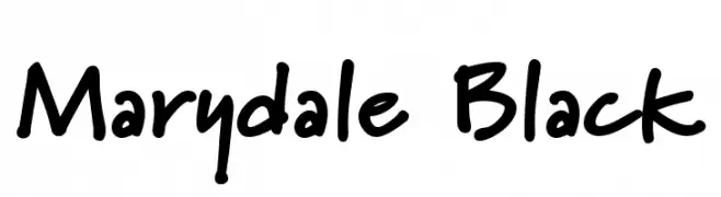Marydale Black  免费字体下载