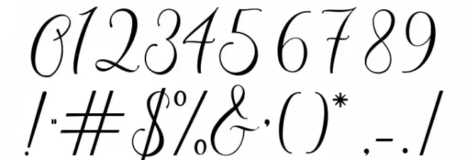 Maryellen Font OTHER CHARS