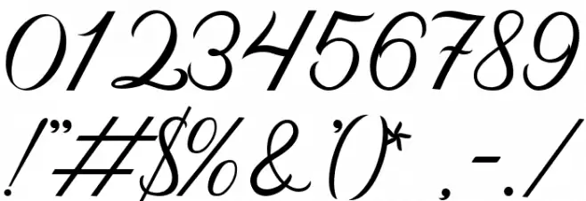 Maryland Font OTHER CHARS