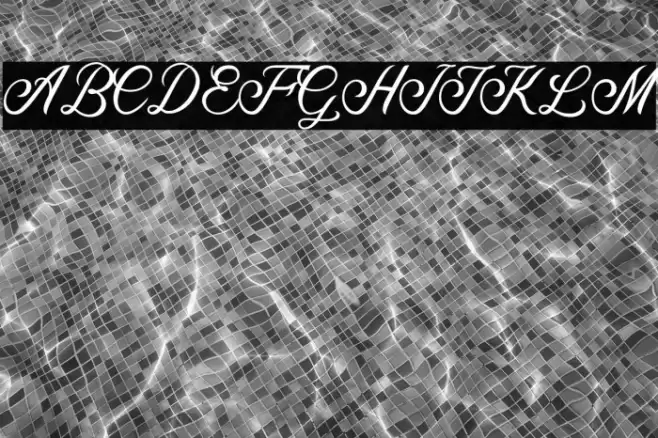 Maryland Font examples