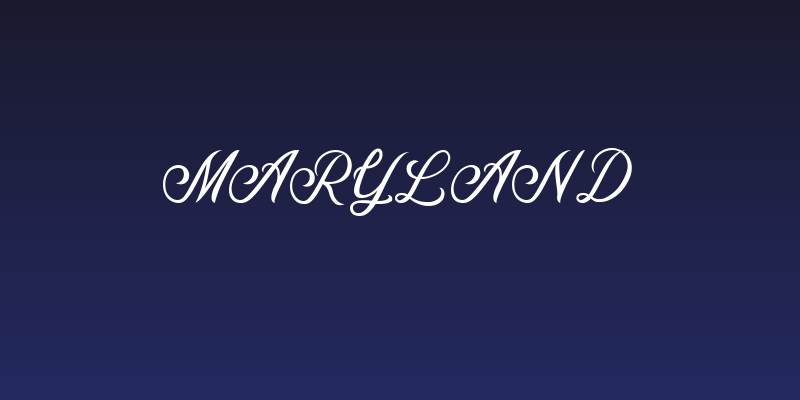 Maryland Social Header