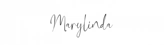 Marylinda  नि: शुल्क फ़ॉन्ट्स डाउनलोड