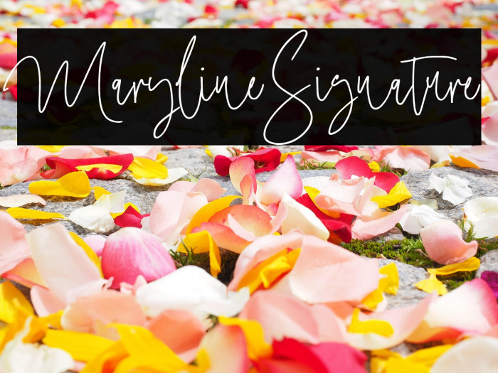 MarylineSignature Example 2