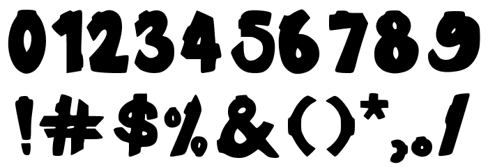Marzone Font OTHER CHARS