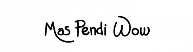 Mas Pendi Wow  Скачать бесплатные шрифты