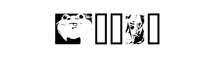 MasKs  font caratteri gratis