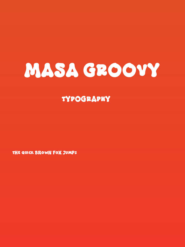 Masa Groovy Poster