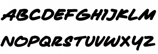 Masa Marker Шрифта ВЕРХНИЙ