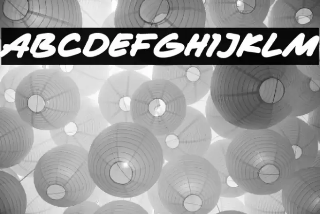 Masa Marker Font examples