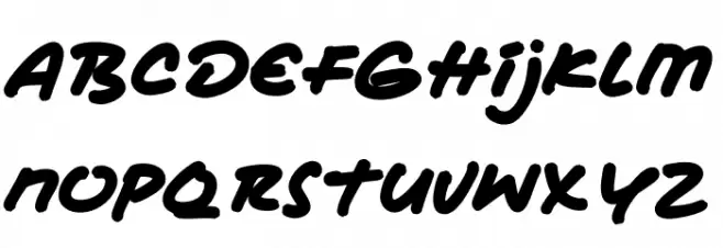 Masa Marker Шрифта строчной