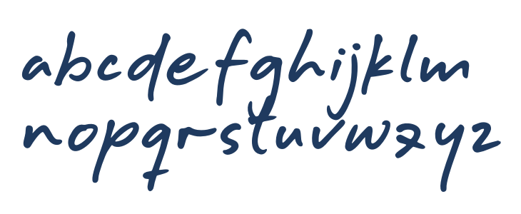 Masa Organic Hand Alternate One Lowercase