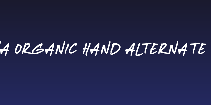 Masa Organic Hand Alternate Two Social Header