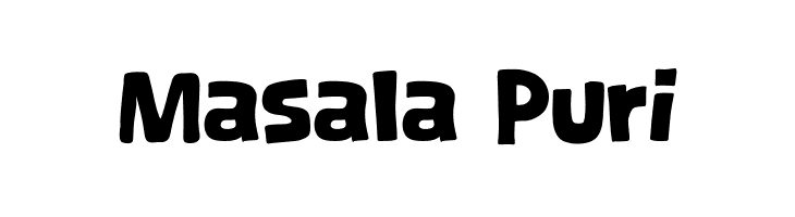 Masala Puri  नि: शुल्क फ़ॉन्ट्स डाउनलोड
