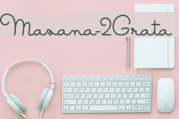 Masana-2Grata Fonte examples