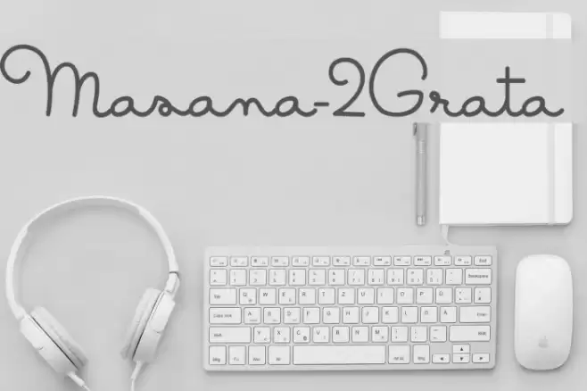 Masana-2Grata Font examples