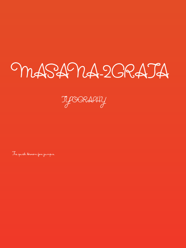 Masana-2Grata Poster