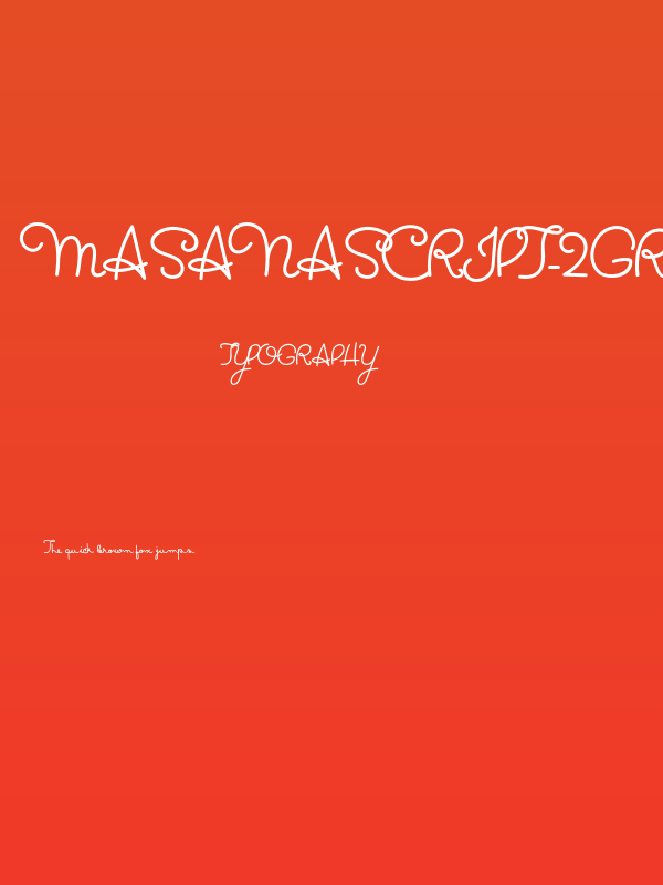MasanaScript-2Grata Poster