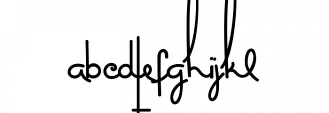 MasanaScript-5Extras फ़ॉन्ट लोअरकेस