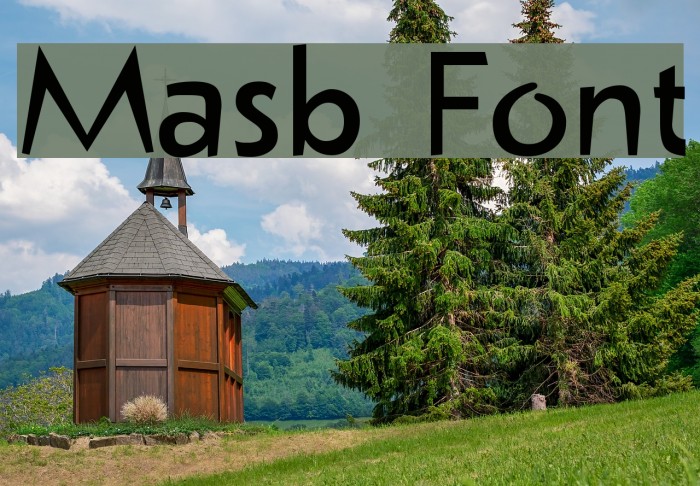 Masb Font examples