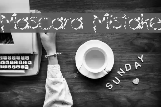 Mascara Mistake خط examples