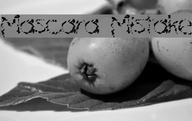 Mascara Mistake خط examples