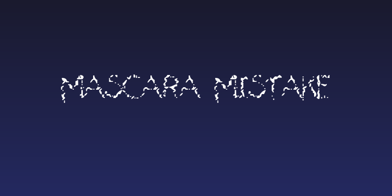 Mascara Mistake Social Header
