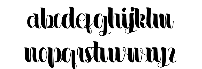 Masculine Personal Use Font LOWERCASE