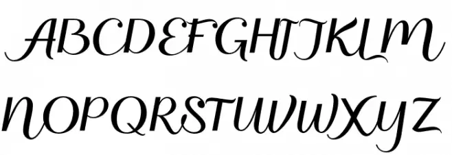 MasculineScript-Regular Schriftart Groß